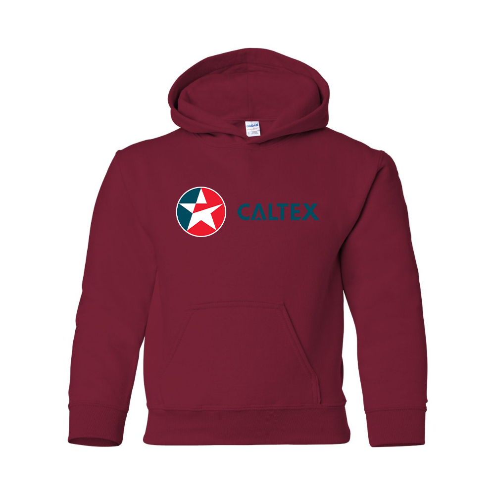Youth  Caltex Gas Station Gildan Heavy Blend  Hooded Sweatshirt