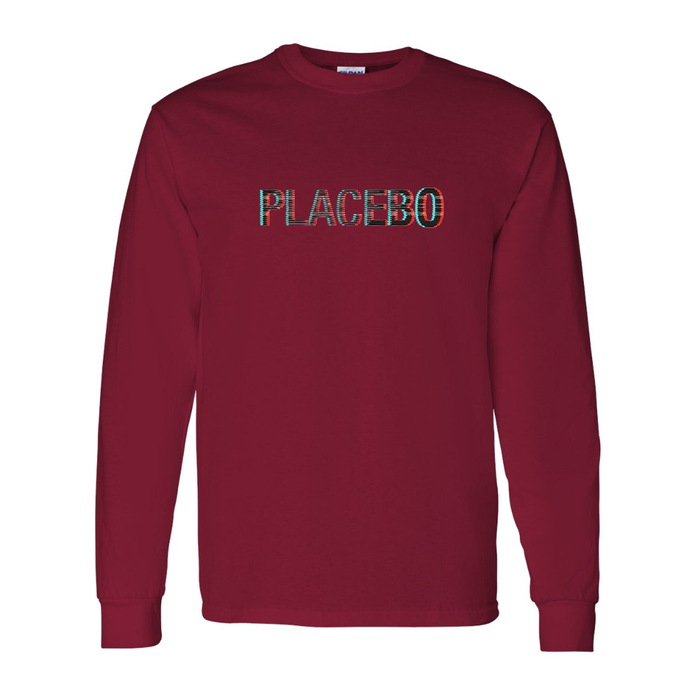 Men's Placebo Gildan Heavy Cotton Long Sleeve T-Shirt