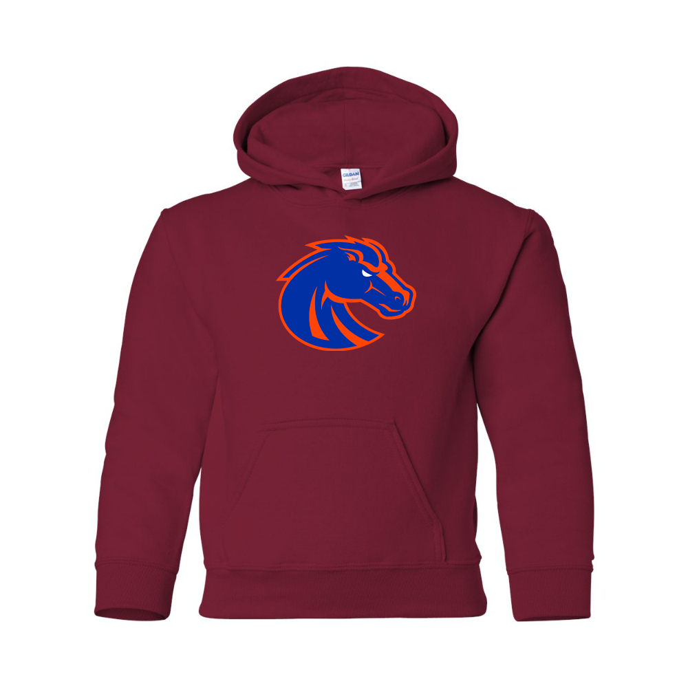 Youth Boise State Broncos  Gildan Heavy Blend  Hooded Sweatshirt