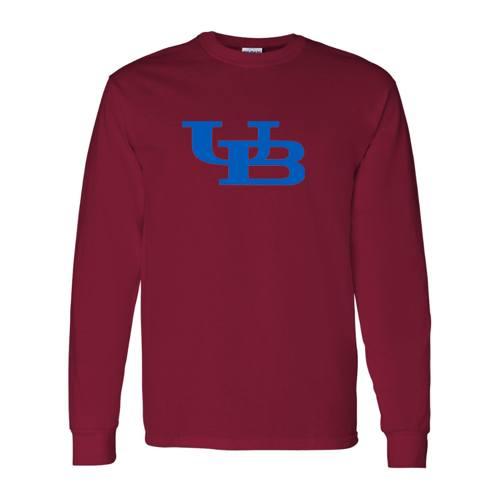 Men's  Buffalo Bulls  Gildan Heavy Cotton Long Sleeve T-Shirt