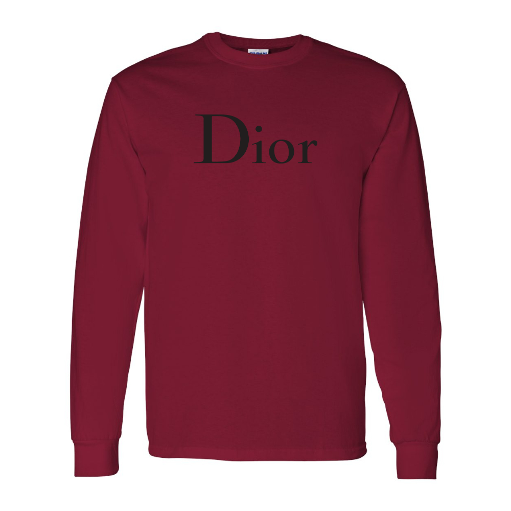 Men's Dior Gildan Heavy Cotton Long Sleeve T-Shirt