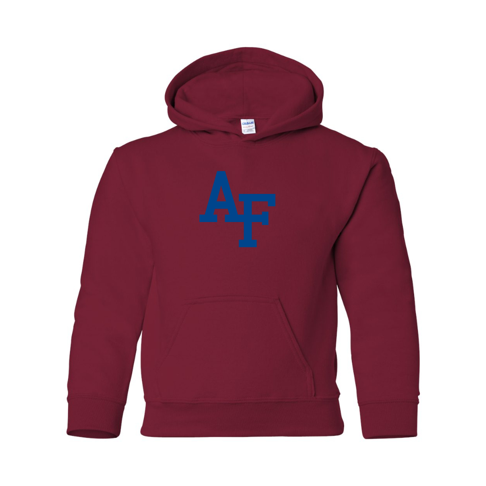 Youth Air Force Falcons Gildan Heavy Blend  Hooded Sweatshirt