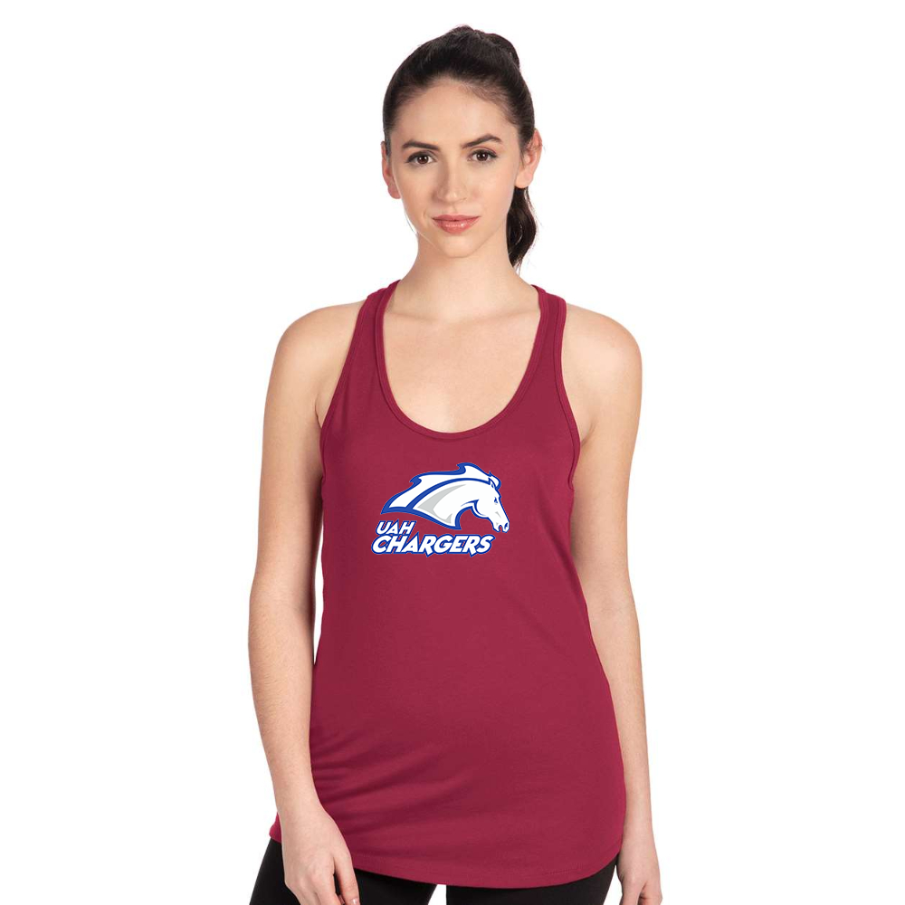 Women's Alabama Huntsville Chargers Next Level Ideal Racerback Tank
