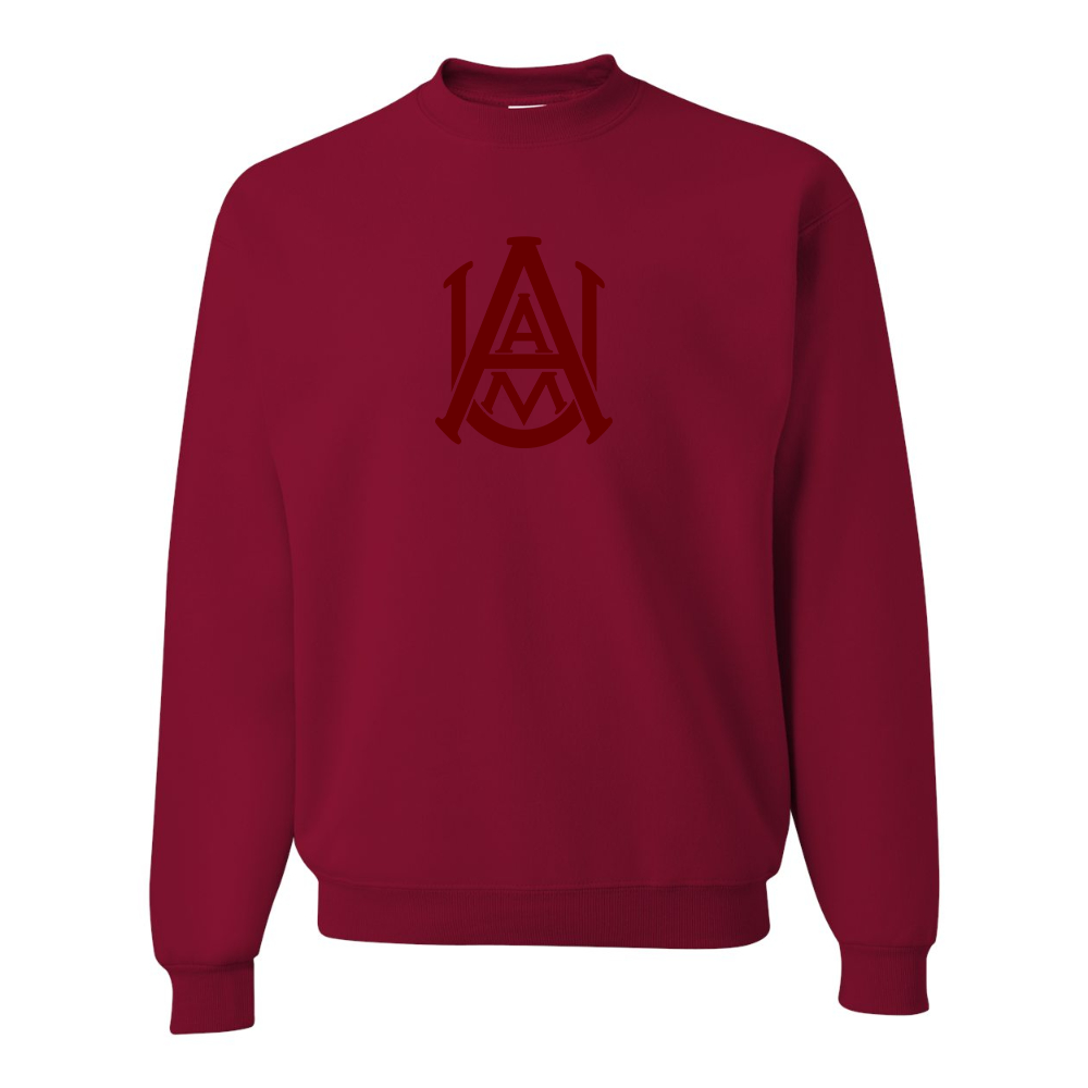 Men's Alabama AM Bulldogss   JERZEES NuBlend Crewneck Sweatshirt