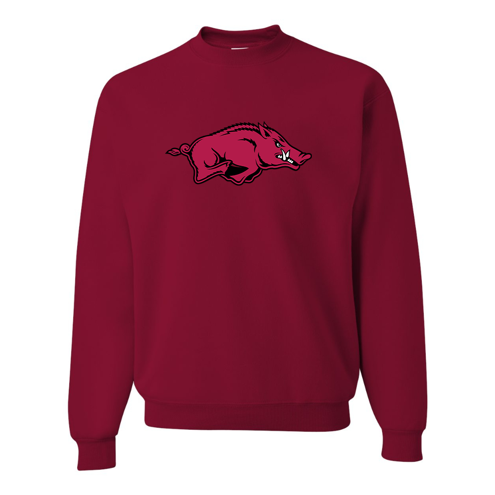 Men's Arkansas Razorbacks JERZEES NuBlend Crewneck Sweatshirt