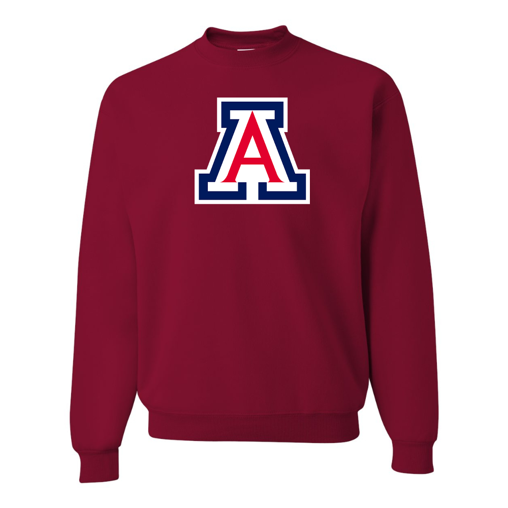 Men's Arizona Wildcats JERZEES NuBlend Crewneck Sweatshirt