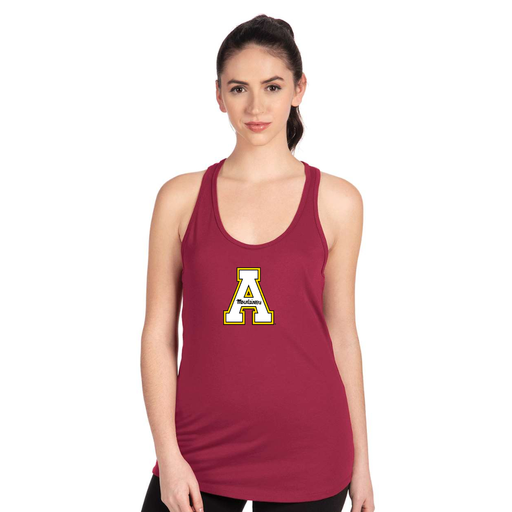 Women's Appalachian State Mountaineers Next Level Ideal Racerback Tank