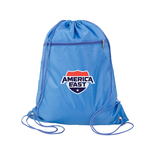 America East Conference Q-Tees - Polyester Cinchpack