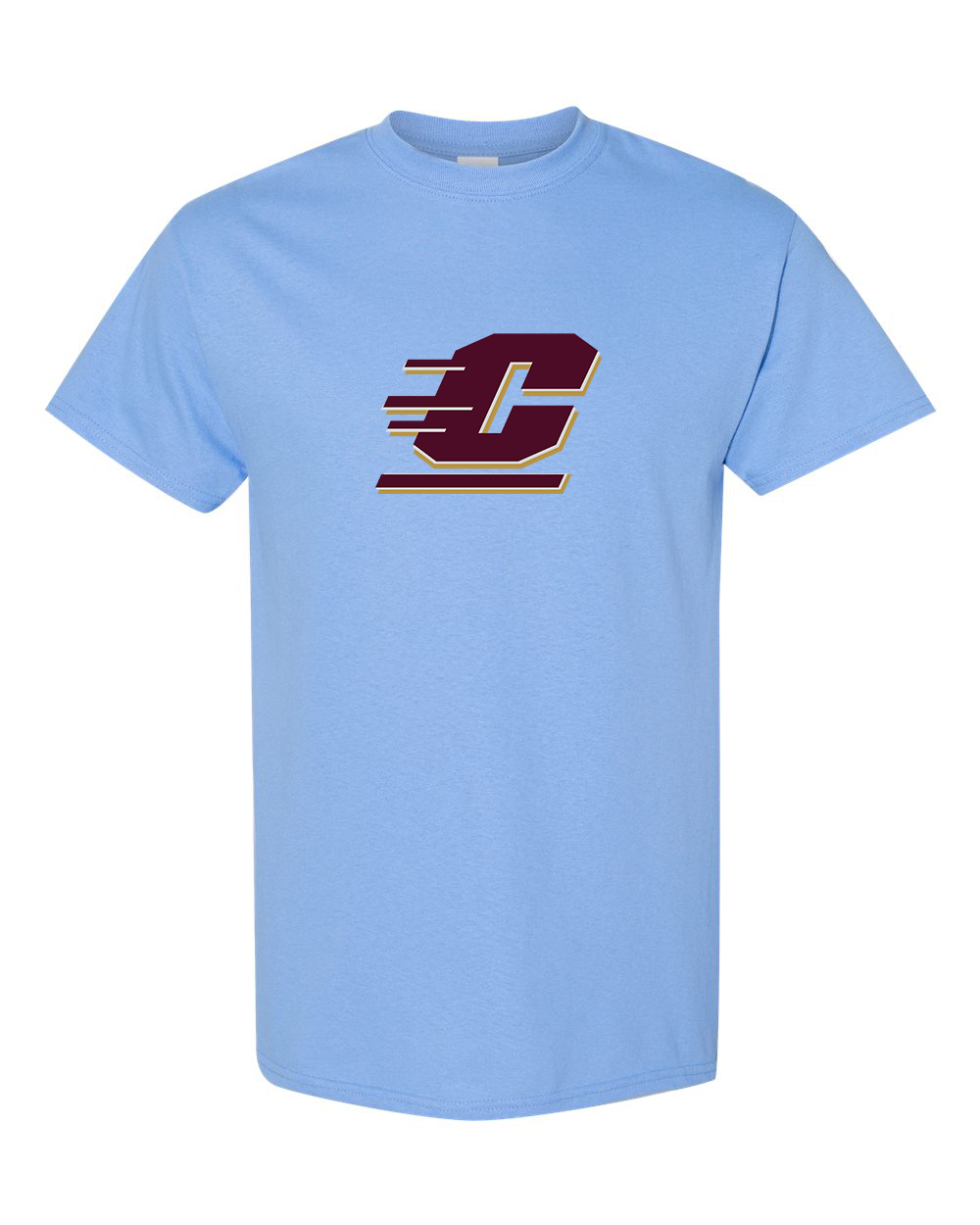Men's  Central Michigan Chippewas   Gildan Heavy Cotton T-Shirt