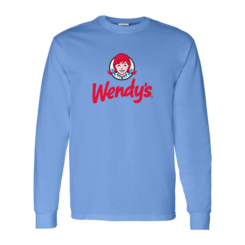 Men's Wendy_s  Gildan Heavy Cotton Long Sleeve T-Shirt