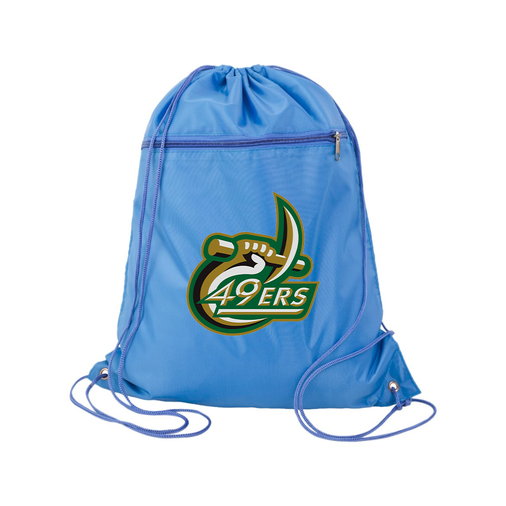Charlotte 49ers Q-Tees - Polyester Cinchpack