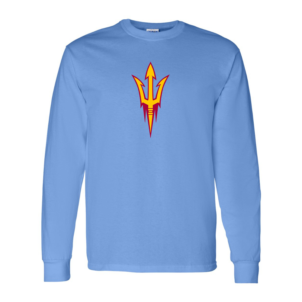 Men's  Arizona State Sun Devils Gildan Heavy Cotton Long Sleeve T-Shirt