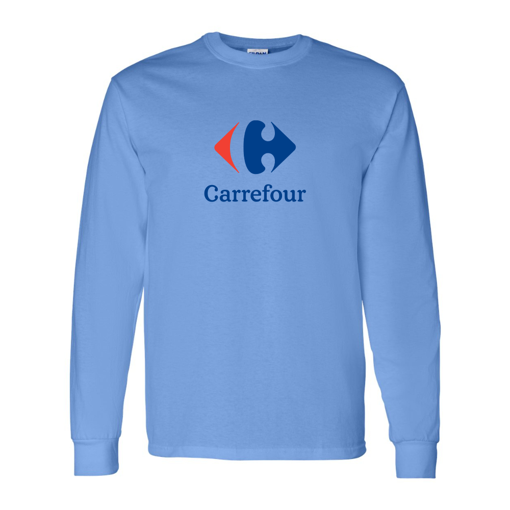 Men's Carrefour  Gildan Heavy Cotton Long Sleeve T-Shirt