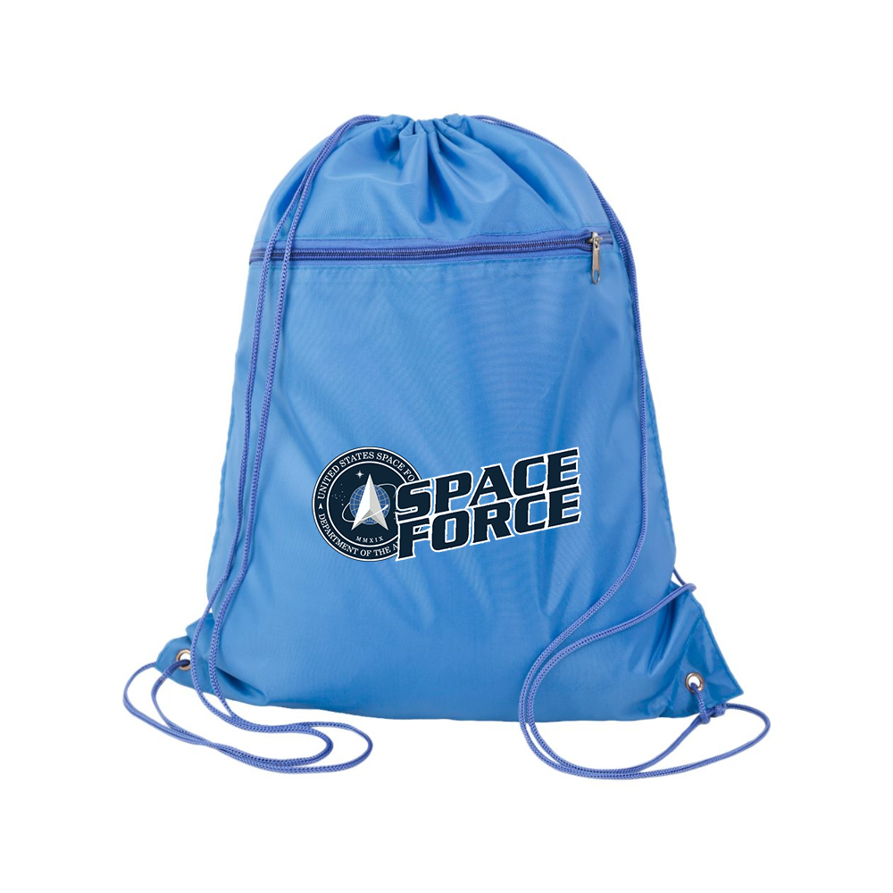 Space Force Q-Tees - Polyester Cinchpack