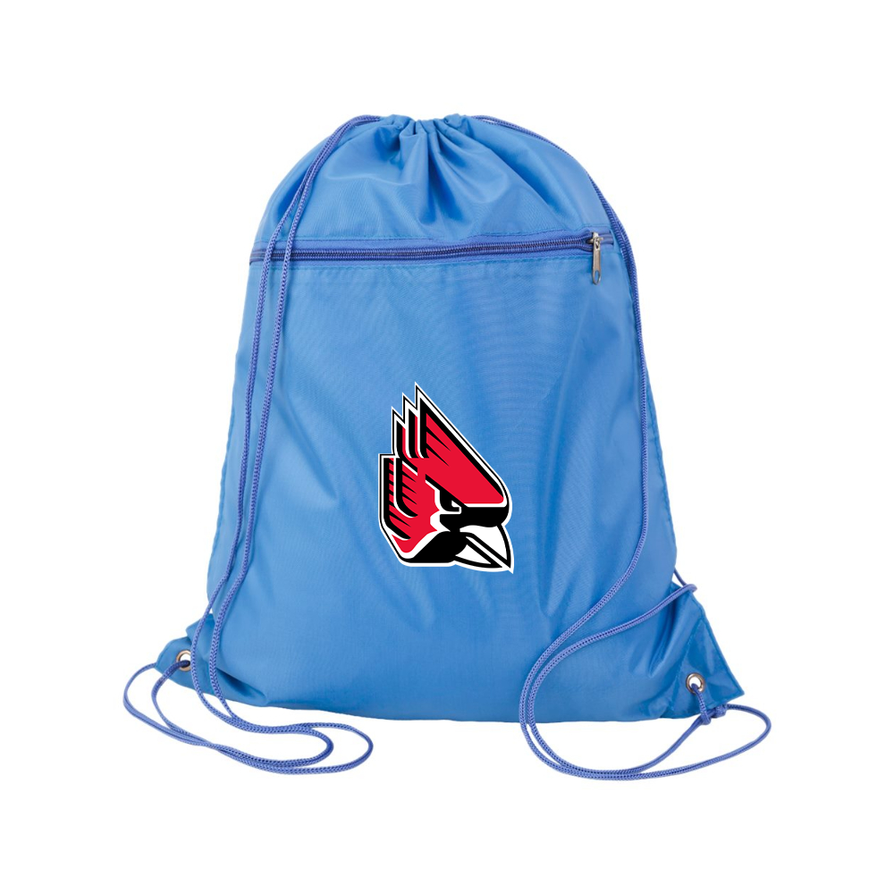 Ball State Cardinals Q-Tees - Polyester Cinchpack