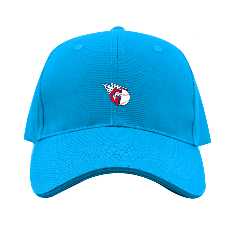 Cleveland Guardians  Logo  Dad Baseball Cap Hat