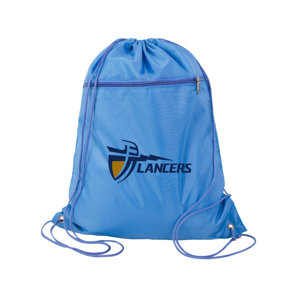 California Baptist Lancers Q-Tees - Polyester Cinchpack