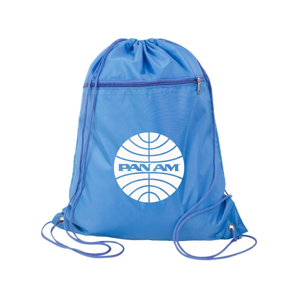 Pan Am Q-Tees - Polyester Cinchpack