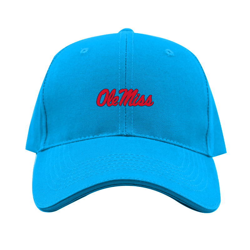 Mississippi Rebels Logo Dad Baseball Cap Hat