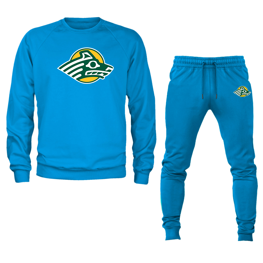 Men's Alaska Anchorage Seawolves  Crewneck Sweatshirt Joggers Suit