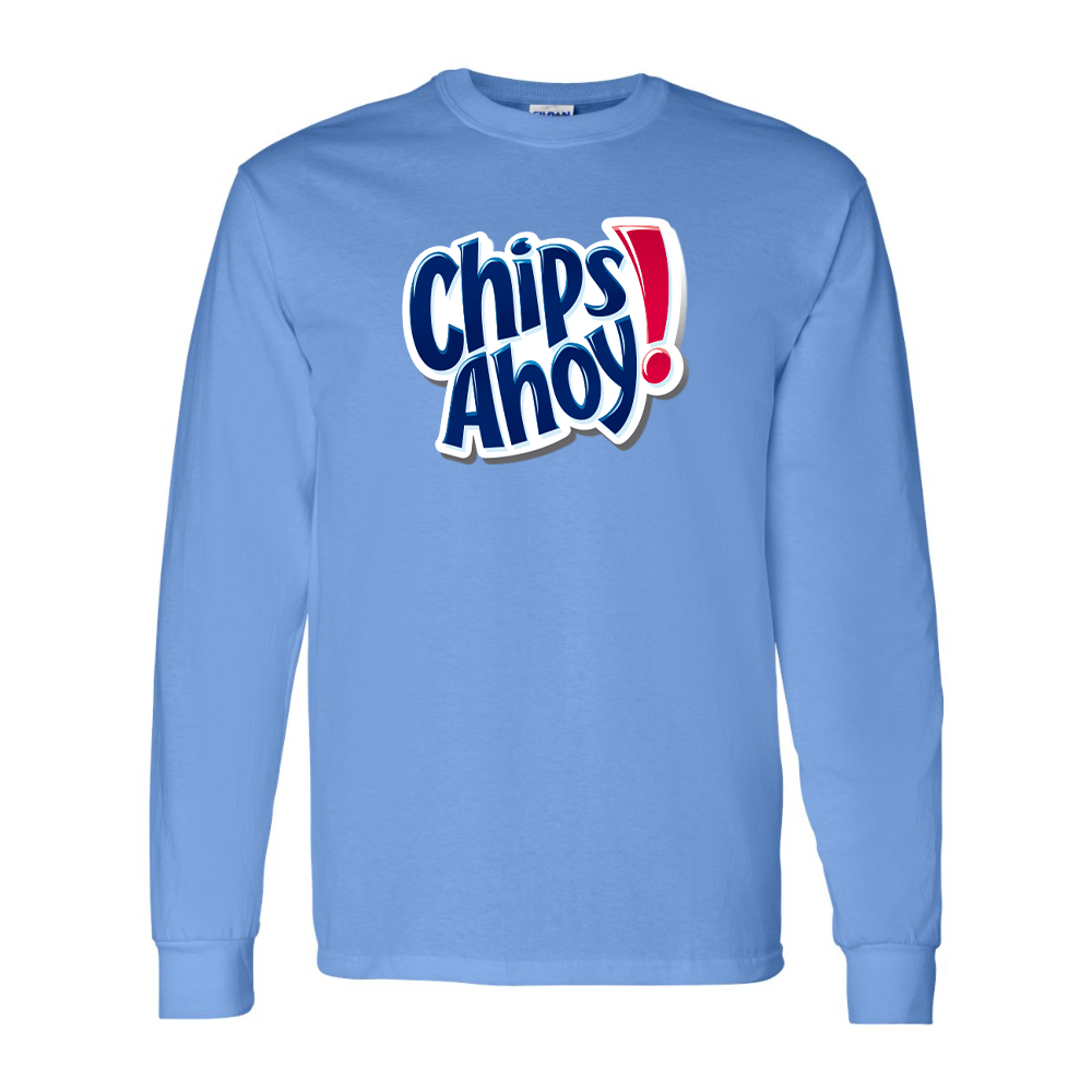Men's Chips Ahoy Gildan Heavy Cotton Long Sleeve T-Shirt