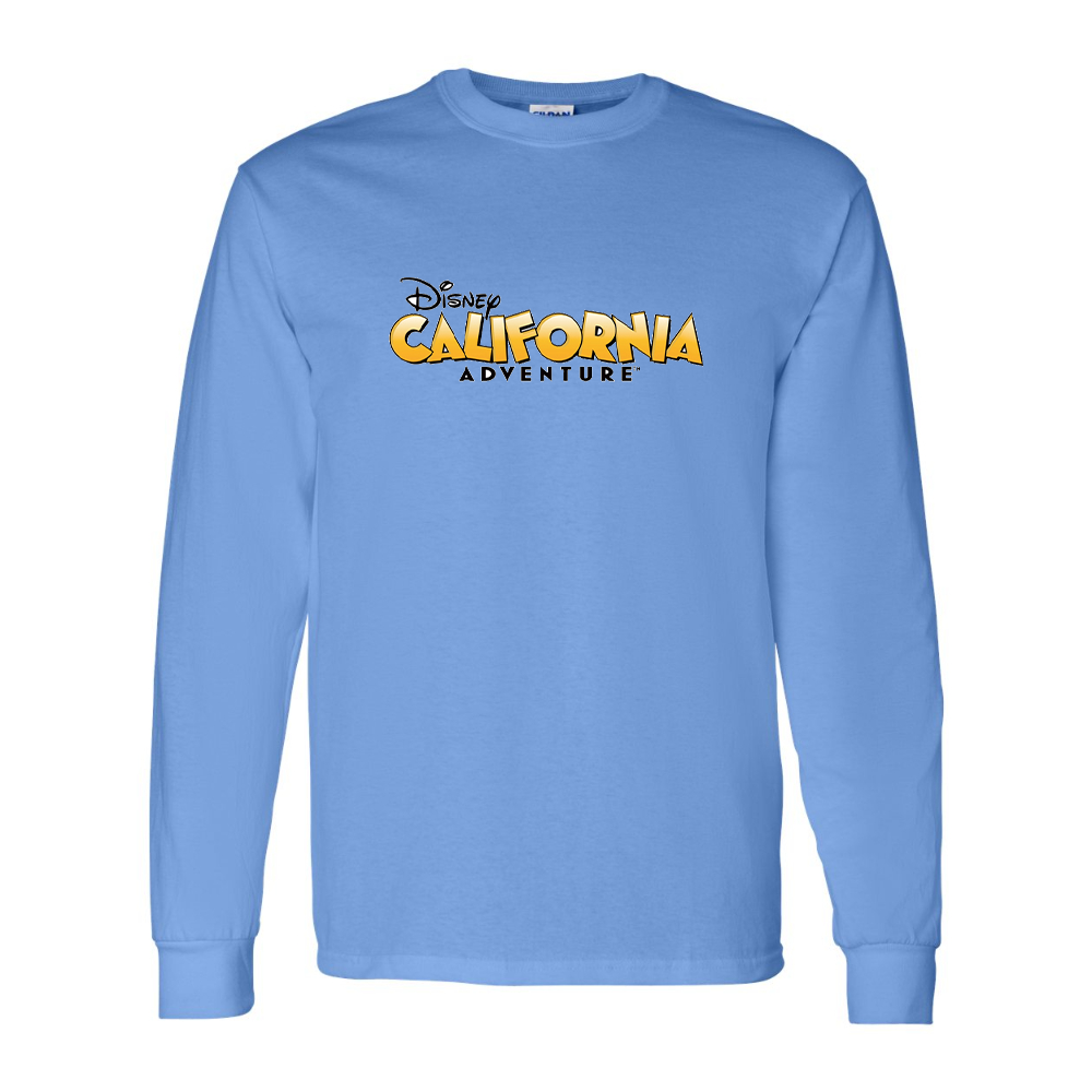 Men's Disney California Adventure Gildan Heavy Cotton Long Sleeve T-Shirt
