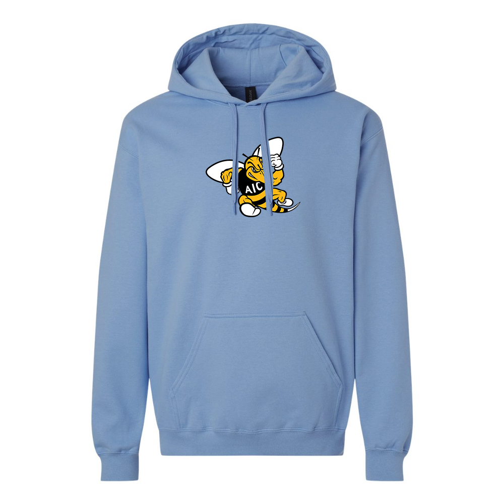 Men's AIC Yellow Jackets  Softstyle Midweight Hooded Sweatshirt