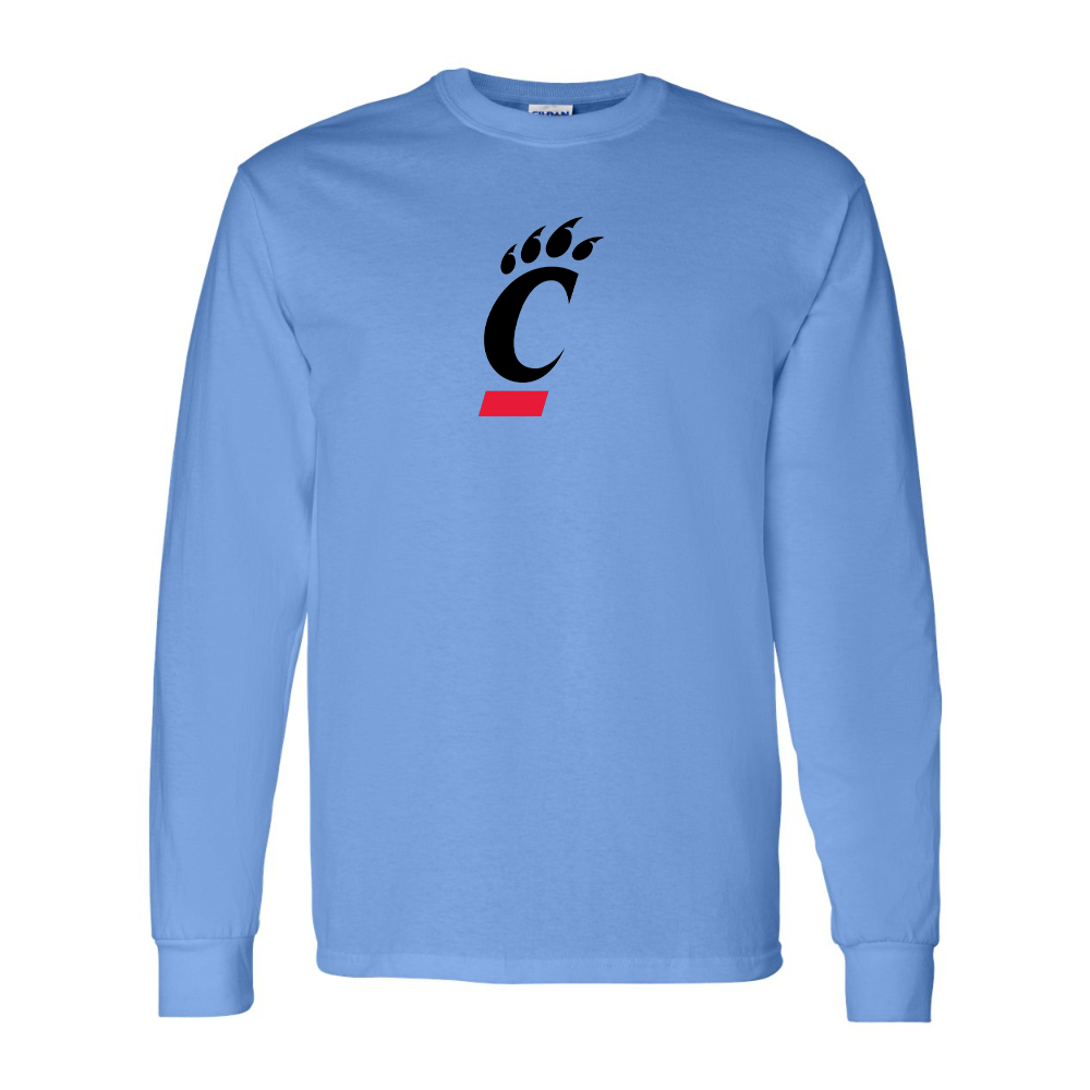 Men's Cincinnati Bearcats Gildan Heavy Cotton Long Sleeve T-Shirt