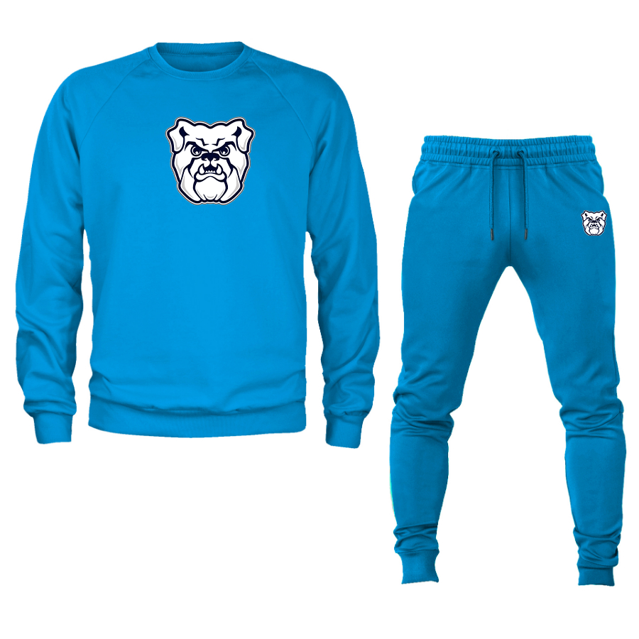 Men's Butler Bulldogs  Crewneck Sweatshirt Joggers Suit