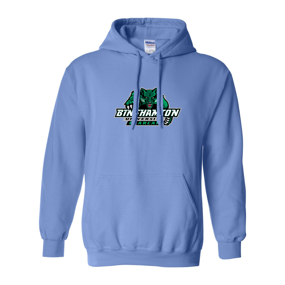 Men's Binghamton Bearcats  Gildan  Heavy Blend Hooded Sweatshirt