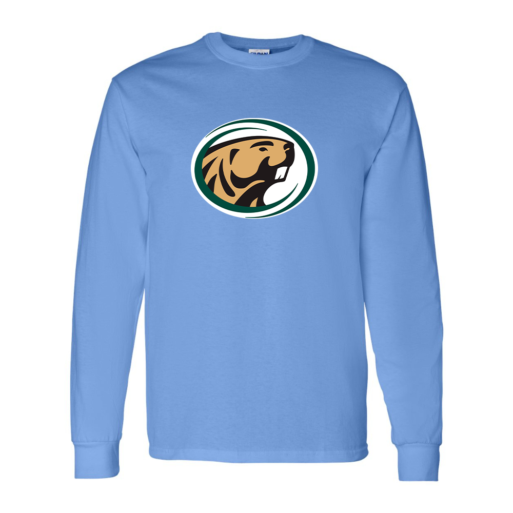 Men's  Bemidji State Beavers Gildan Heavy Cotton Long Sleeve T-Shirt