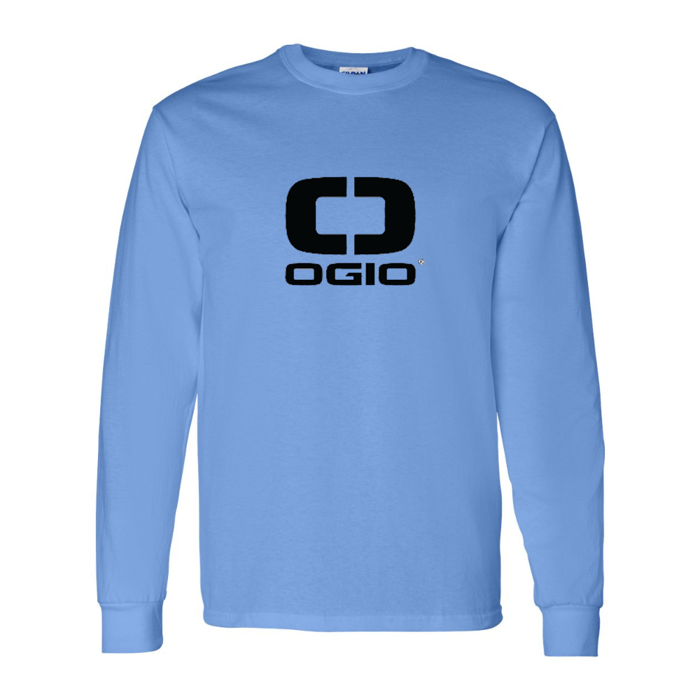 Men's Ogio Vertical   Gildan Heavy Cotton Long Sleeve T-Shirt
