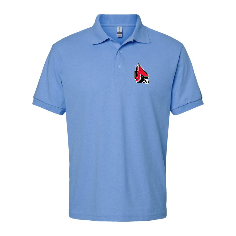 Men's  Ball State Cardinals Dry Blend Jersey Polo