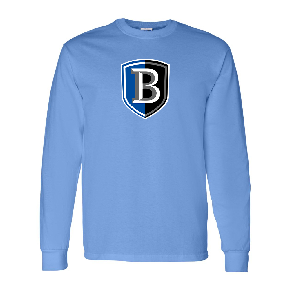 Men's   Bentley Falcons  Gildan Heavy Cotton Long Sleeve T-Shirt