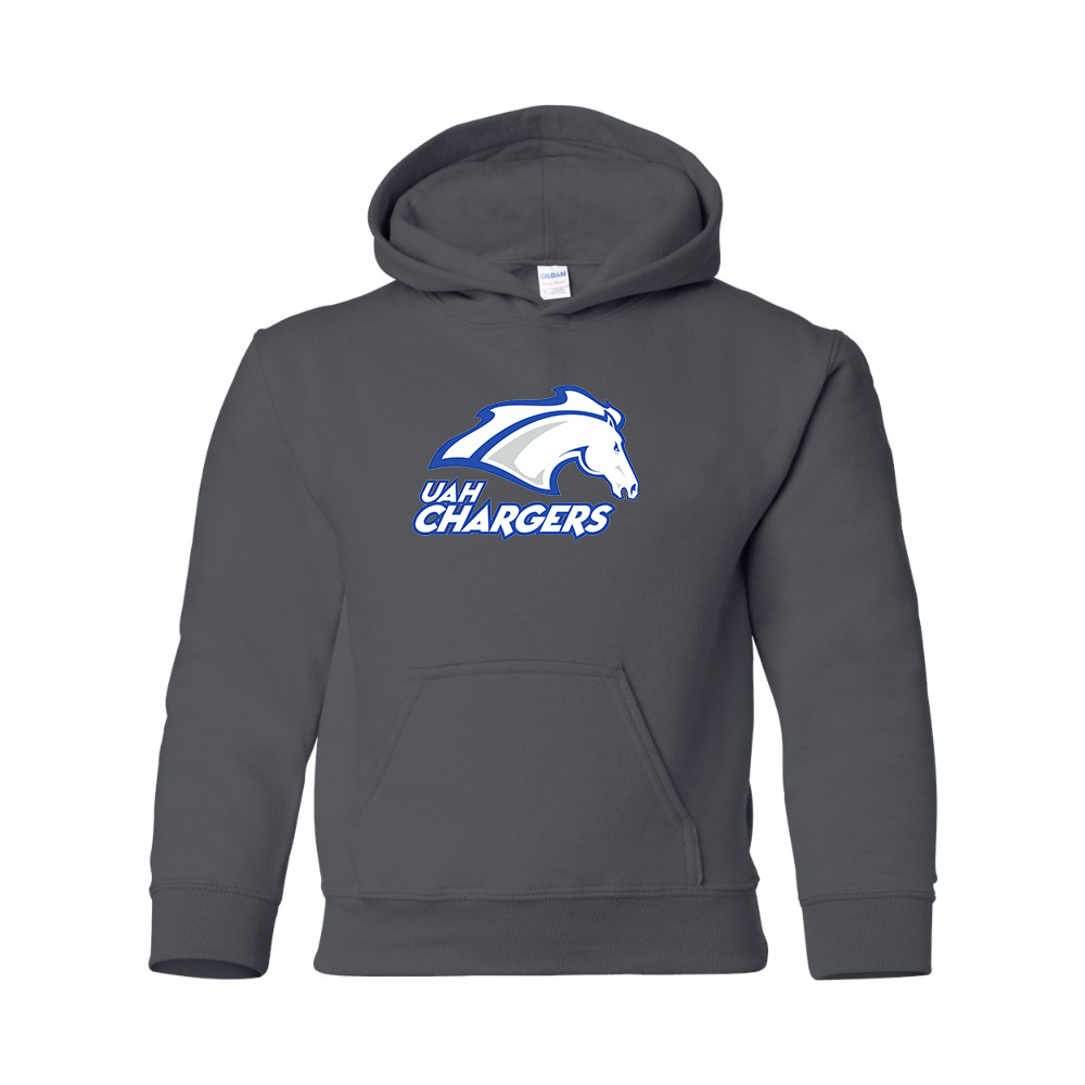Youth Alabama Huntsville Chargers Gildan Heavy Blend  Hooded Sweatshirt