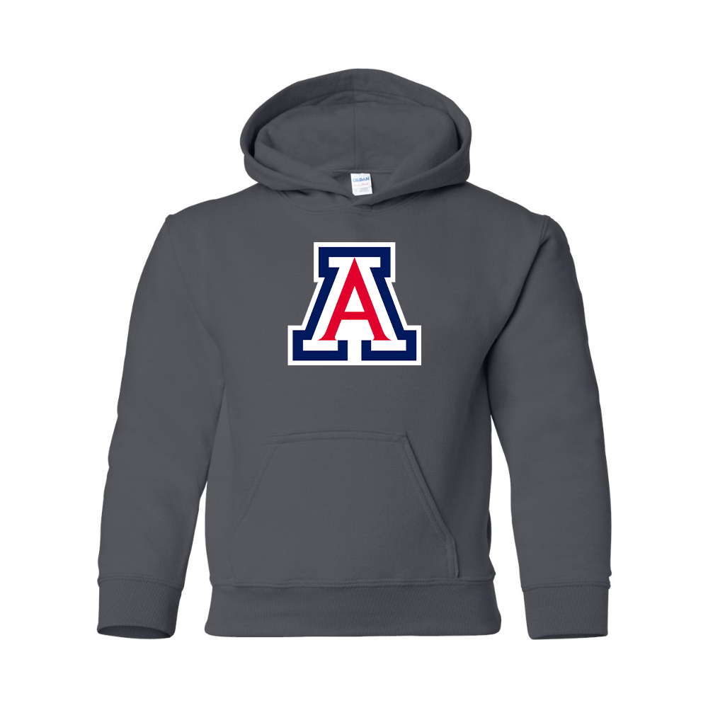 Youth  Arizona Wildcats Gildan Heavy Blend  Hooded Sweatshirt