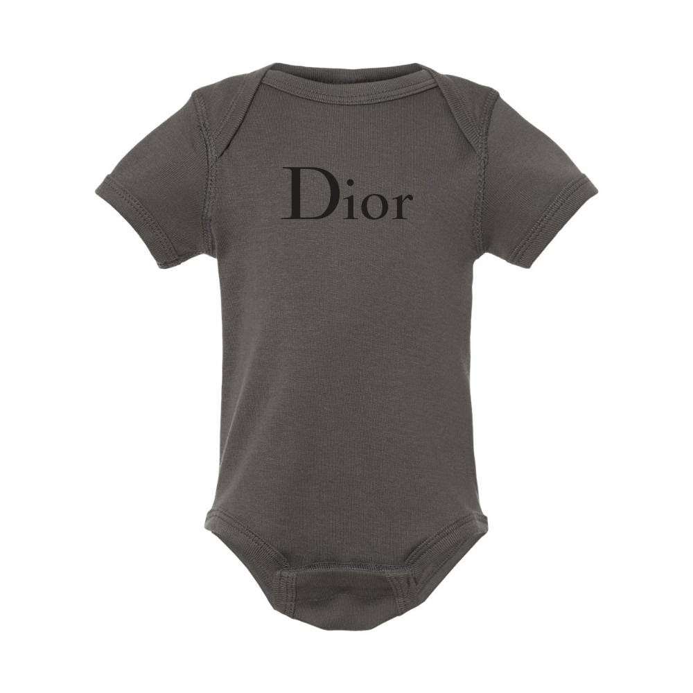 Dior Rabbit Skins Infant Baby Rib Bodysuit