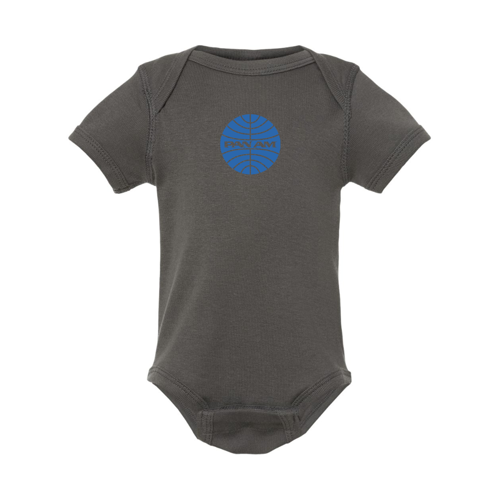 Pan Am  Rabbit Skins Infant Baby Rib Bodysuit