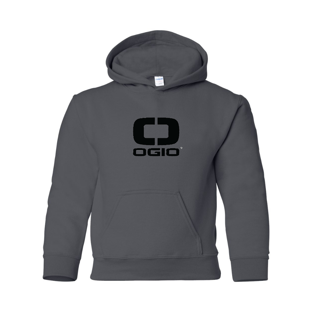 Youth Ogio Vertical  Gildan Heavy Blend  Hooded Sweatshirt