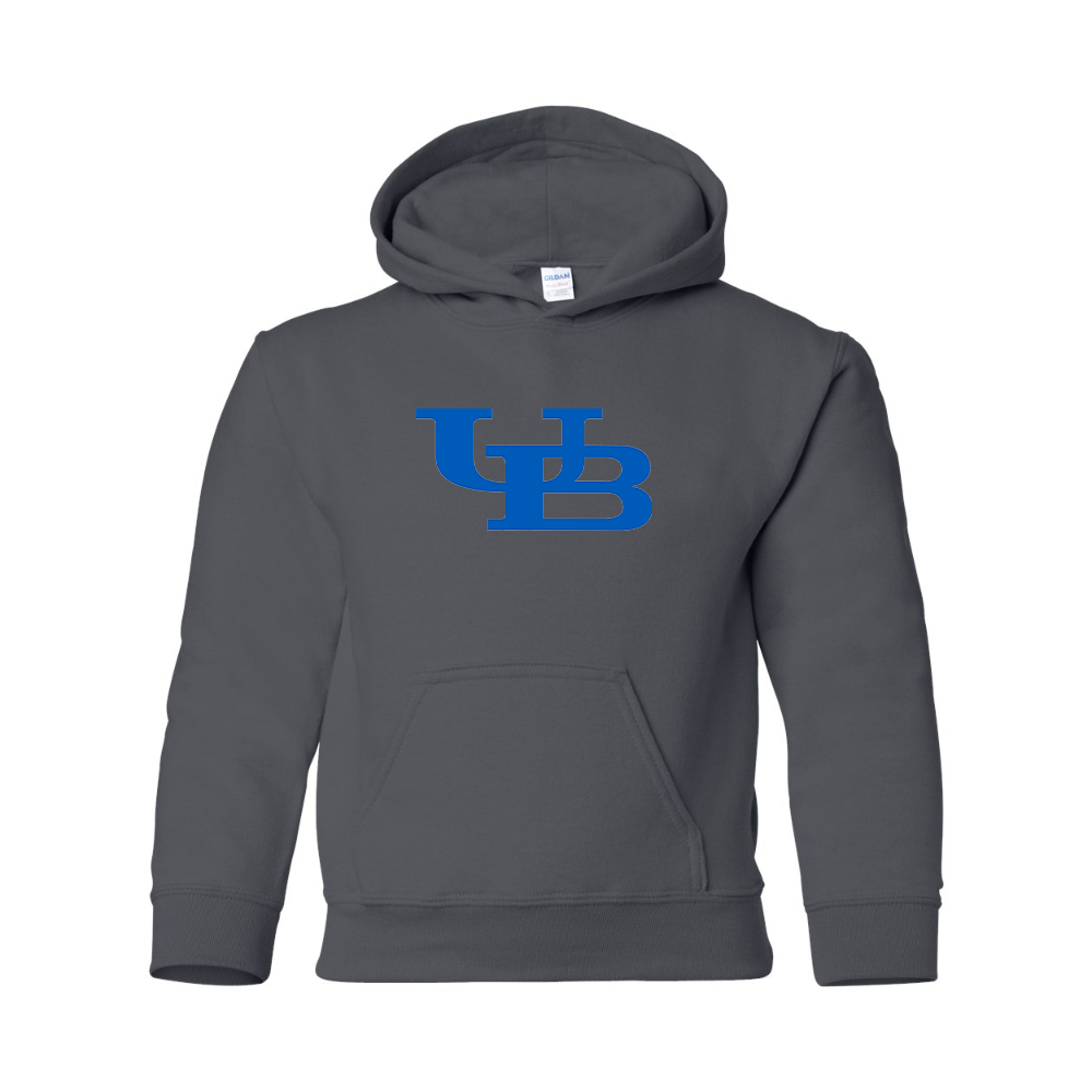 Youth  Buffalo Bulls   Gildan Heavy Blend  Hooded Sweatshirt