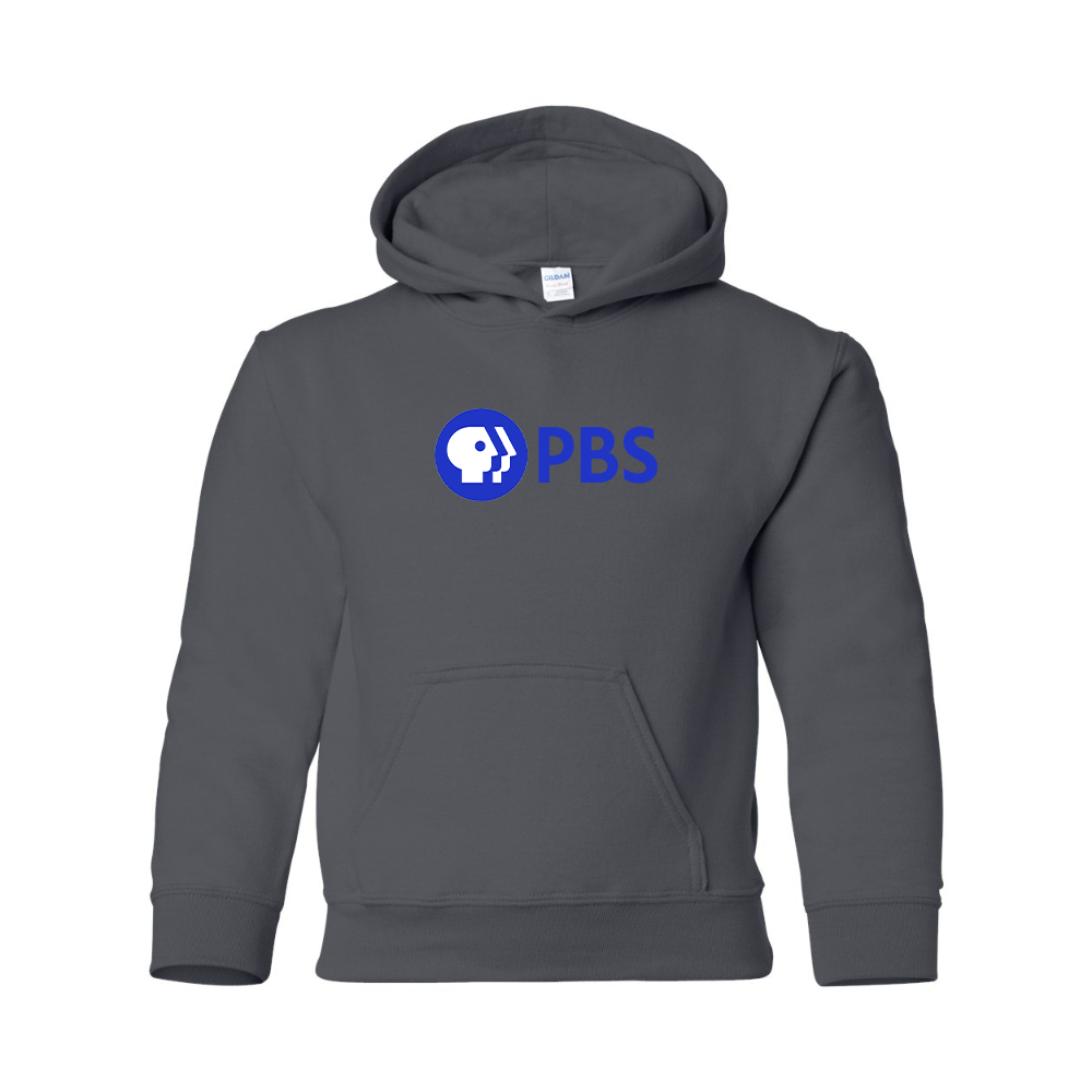 Youth  PBS Blue Gildan Heavy Blend  Hooded Sweatshirt