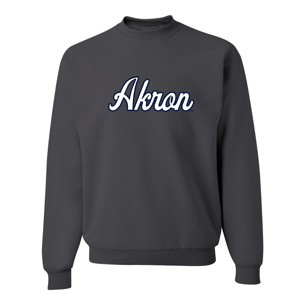 Men's Akron Zips   JERZEES NuBlend Crewneck Sweatshirt