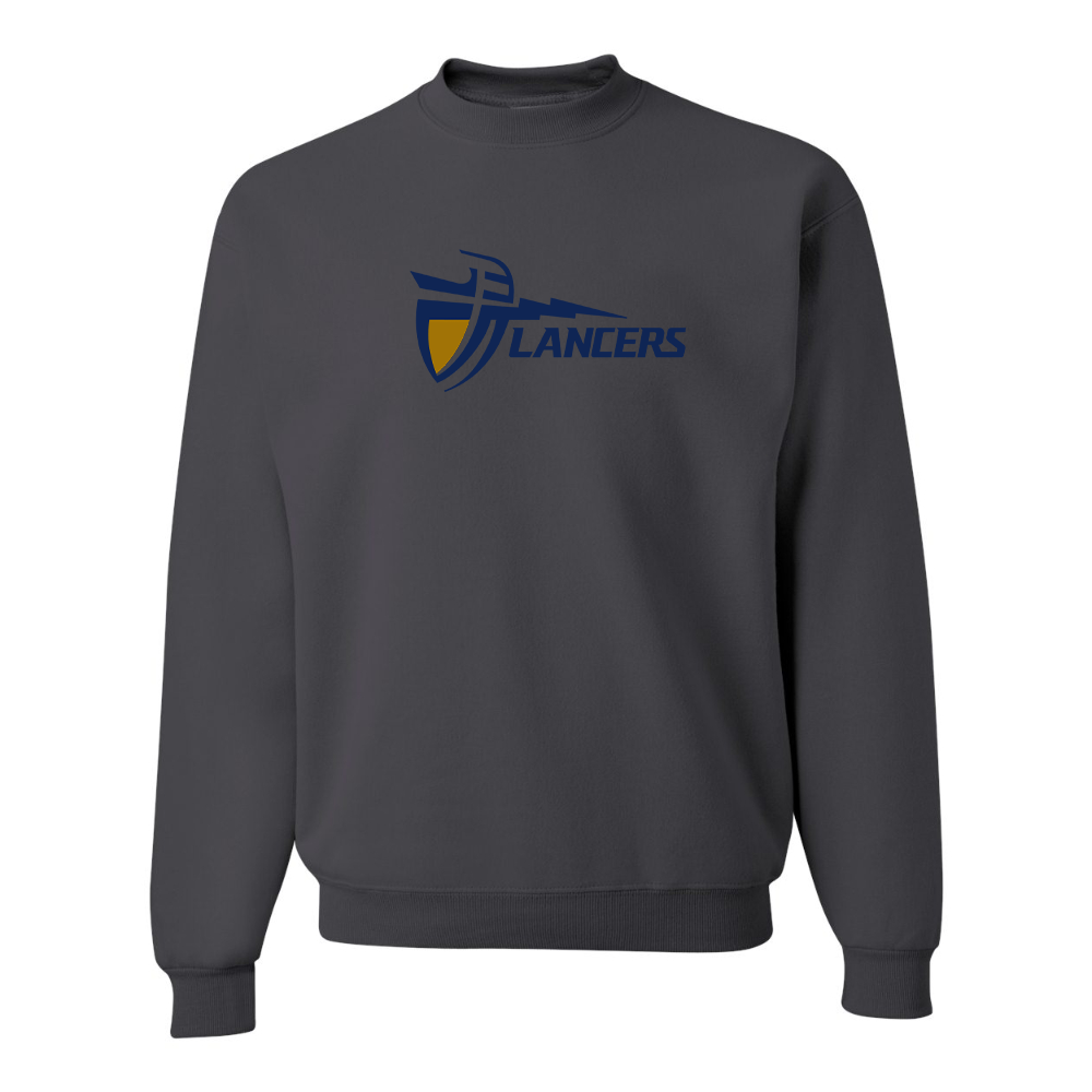 Men's California Baptist Lancers JERZEES NuBlend Crewneck Sweatshirt
