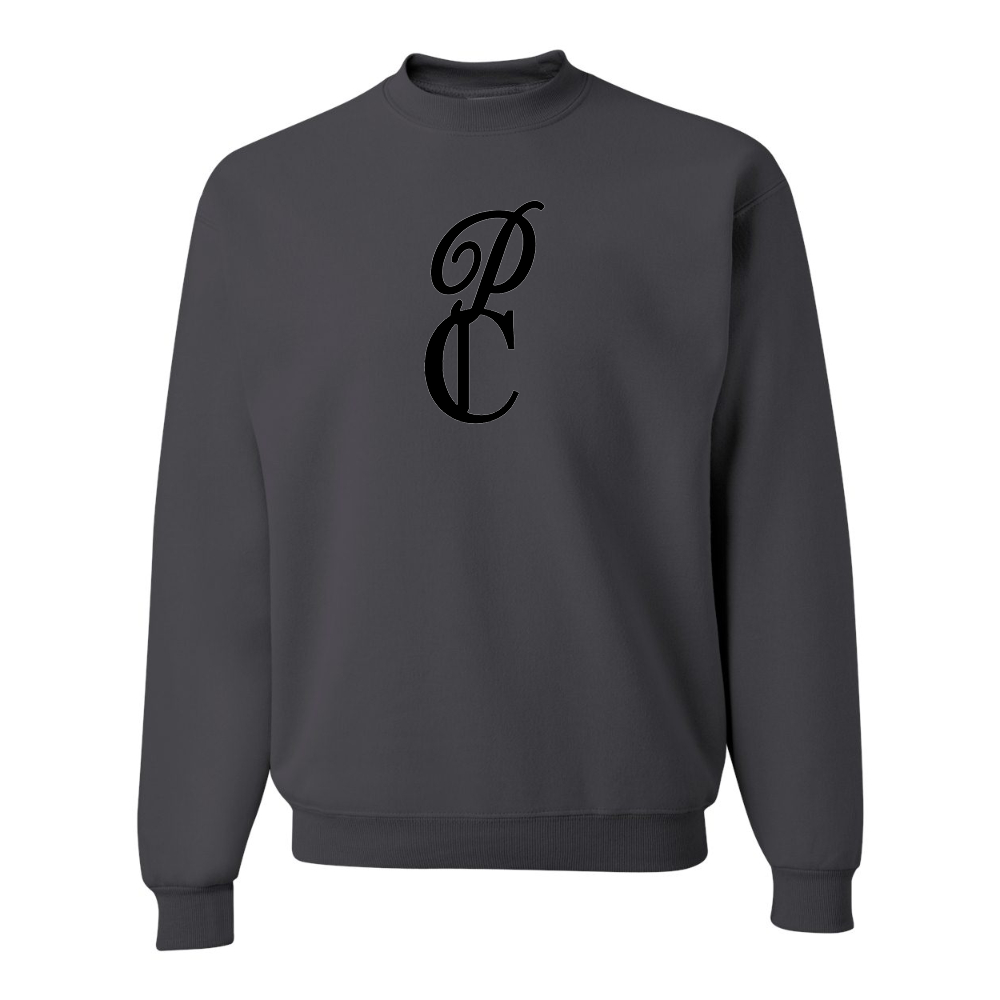 Men's P & C Black  JERZEES NuBlend Crewneck Sweatshirt
