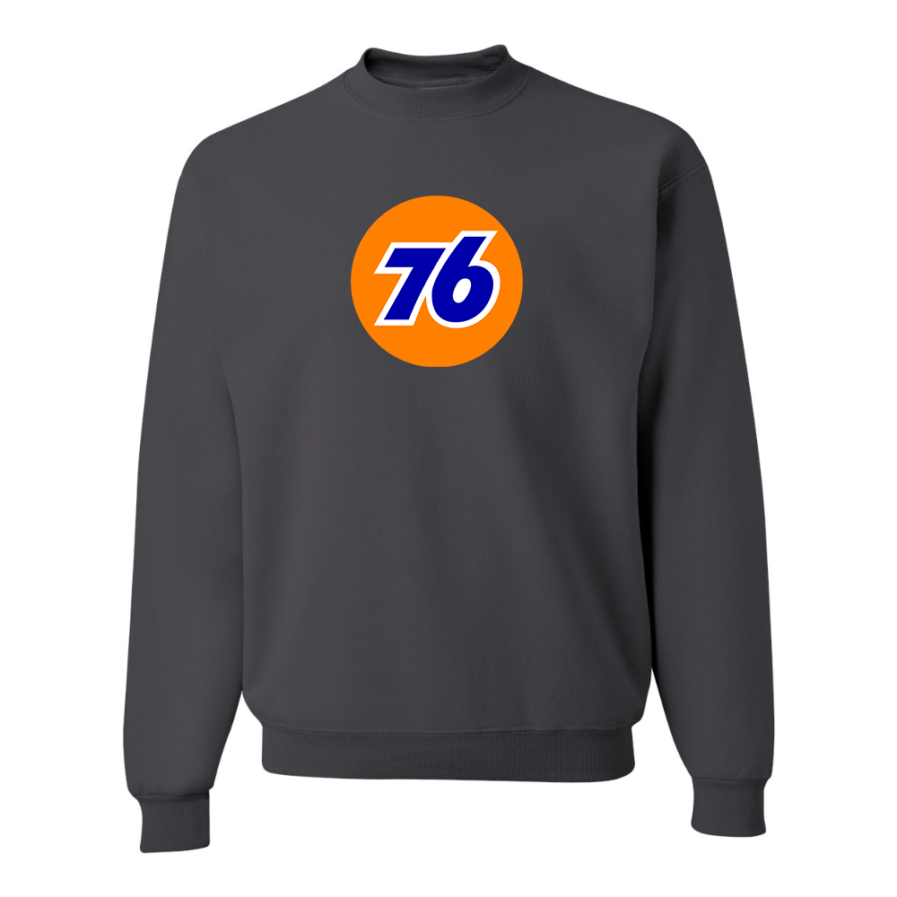 Men's 76 Gas Station  JERZEES NuBlend Crewneck Sweatshirt