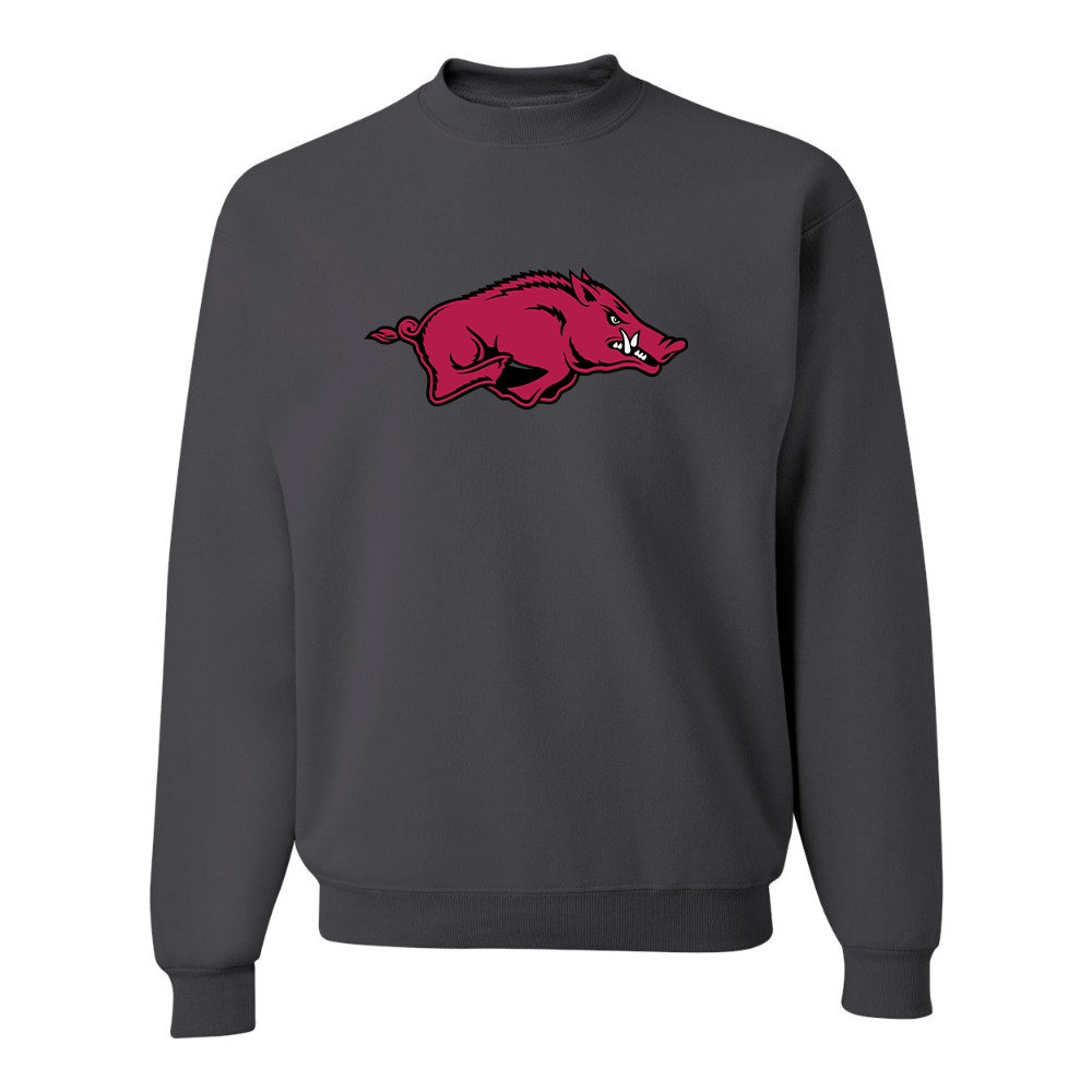Men's Arkansas Razorbacks JERZEES NuBlend Crewneck Sweatshirt