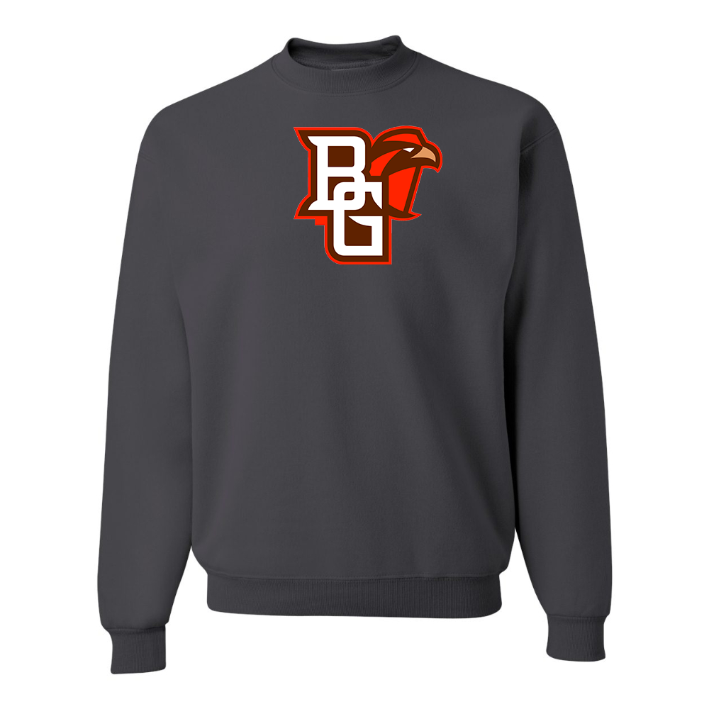 Men's Bowling Green Falcons JERZEES NuBlend Crewneck Sweatshirt