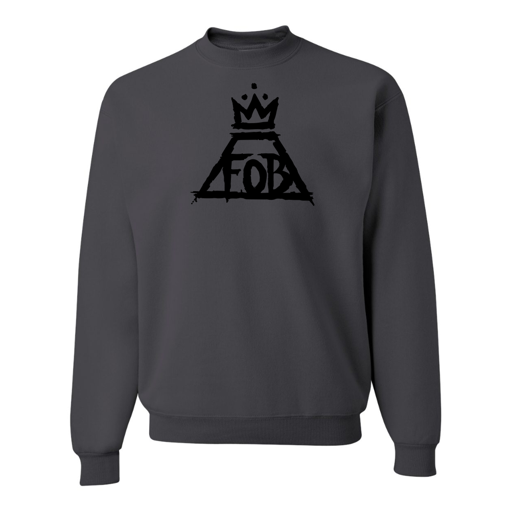 Men's Fall Out Boy  JERZEES NuBlend Crewneck Sweatshirt