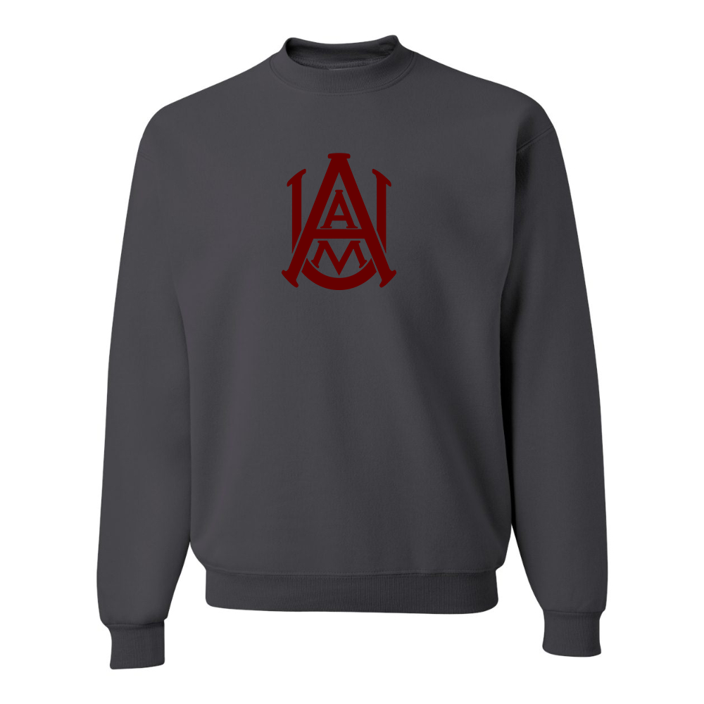 Men's Alabama AM Bulldogss   JERZEES NuBlend Crewneck Sweatshirt