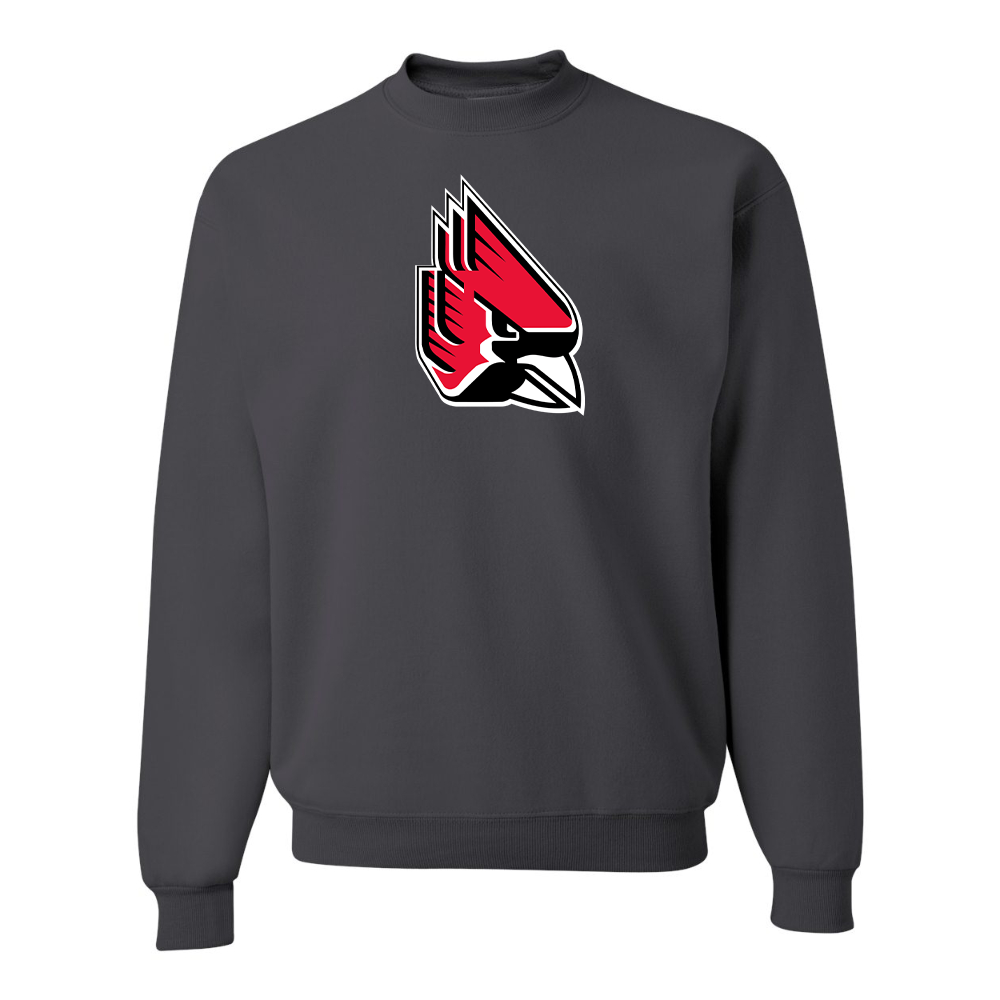Men's   Ball State Cardinals JERZEES NuBlend Crewneck Sweatshirt